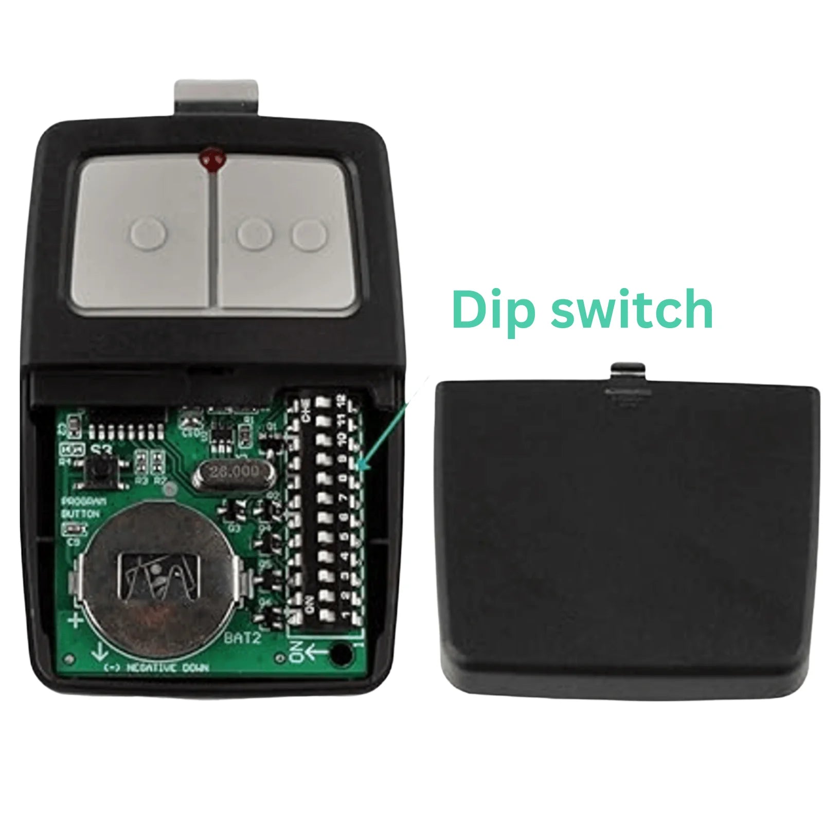 Universal Clicker 375LM 375UT KLIK1U Garage Door Opener Remote - Pack of 2
