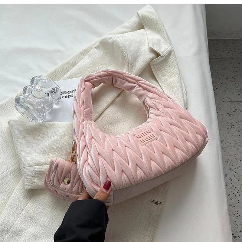 Luxury Designer Nylon Hobo Shoulder Bag for Women - 2023 Evening Tote with Coin Purse
