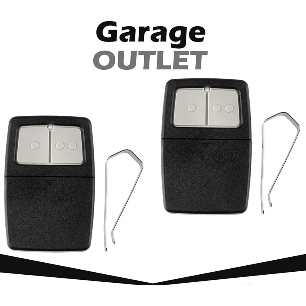 Universal Clicker 375LM 375UT KLIK1U Garage Door Opener Remote - Pack of 2