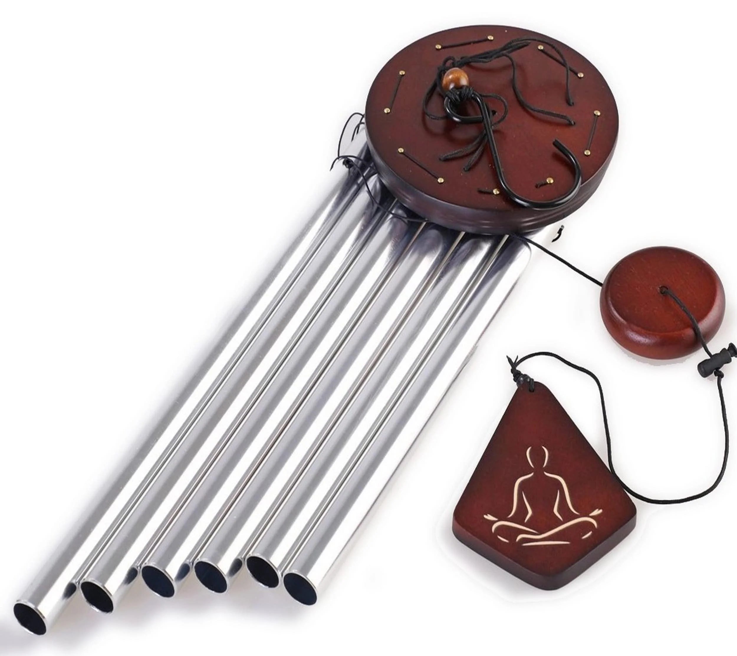 36-Inch Large Deep Tone Wind Chimes for Outdoor Gardens and Yoga Spaces