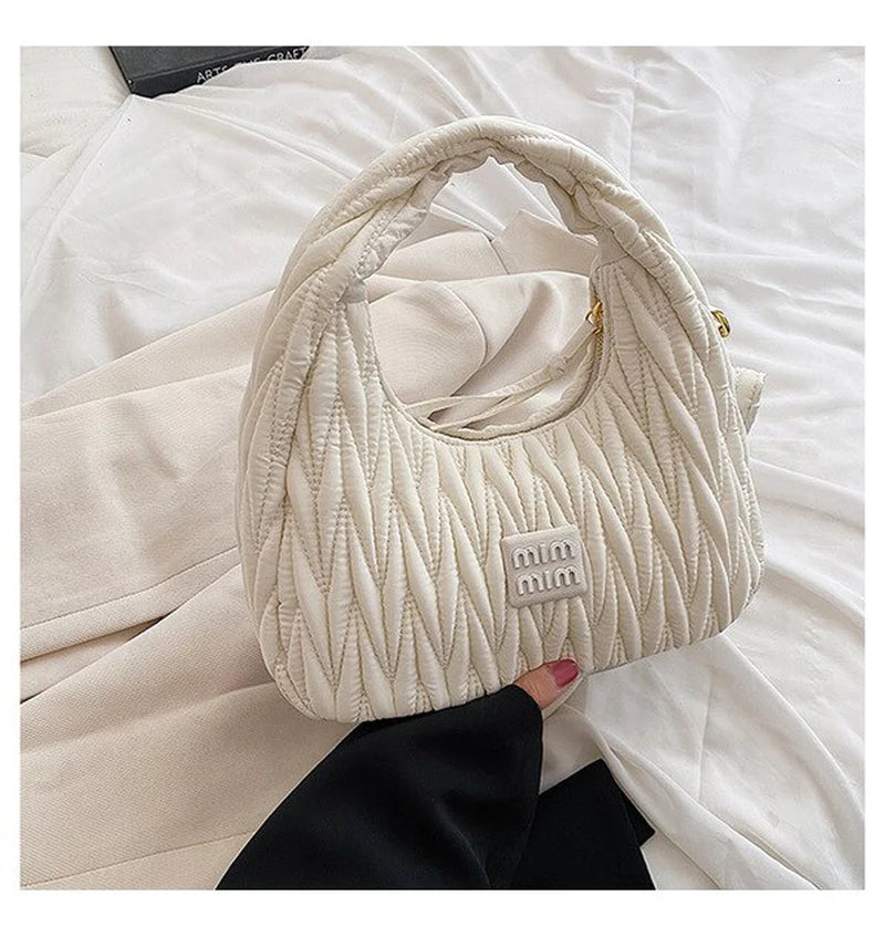 Luxury Designer Nylon Hobo Shoulder Bag for Women - 2023 Evening Tote with Coin Purse