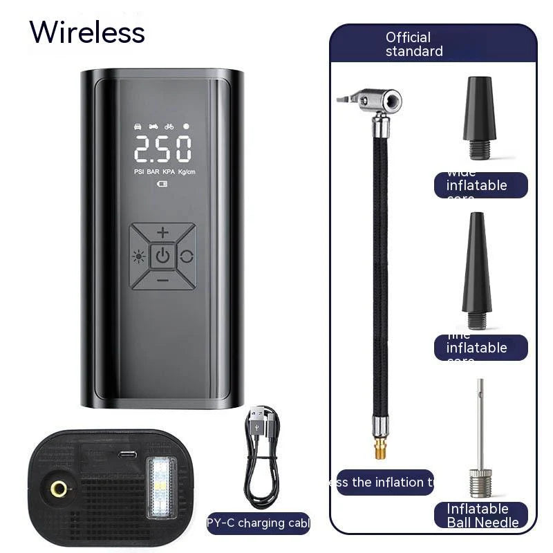 Smart Digital Wireless Air Compressor for Automotive Use