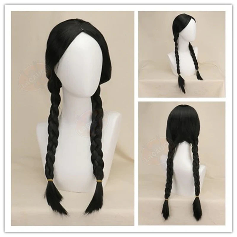 Wednesday Addams Nevermore Academy Cosplay Costume Set for Students - Unisex School Uniform Outfit