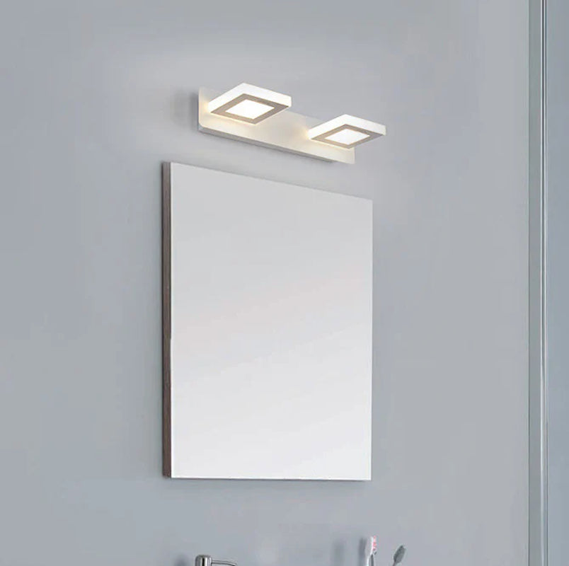 Contemporary Bathroom Vanity Light with Eye-Care Technology