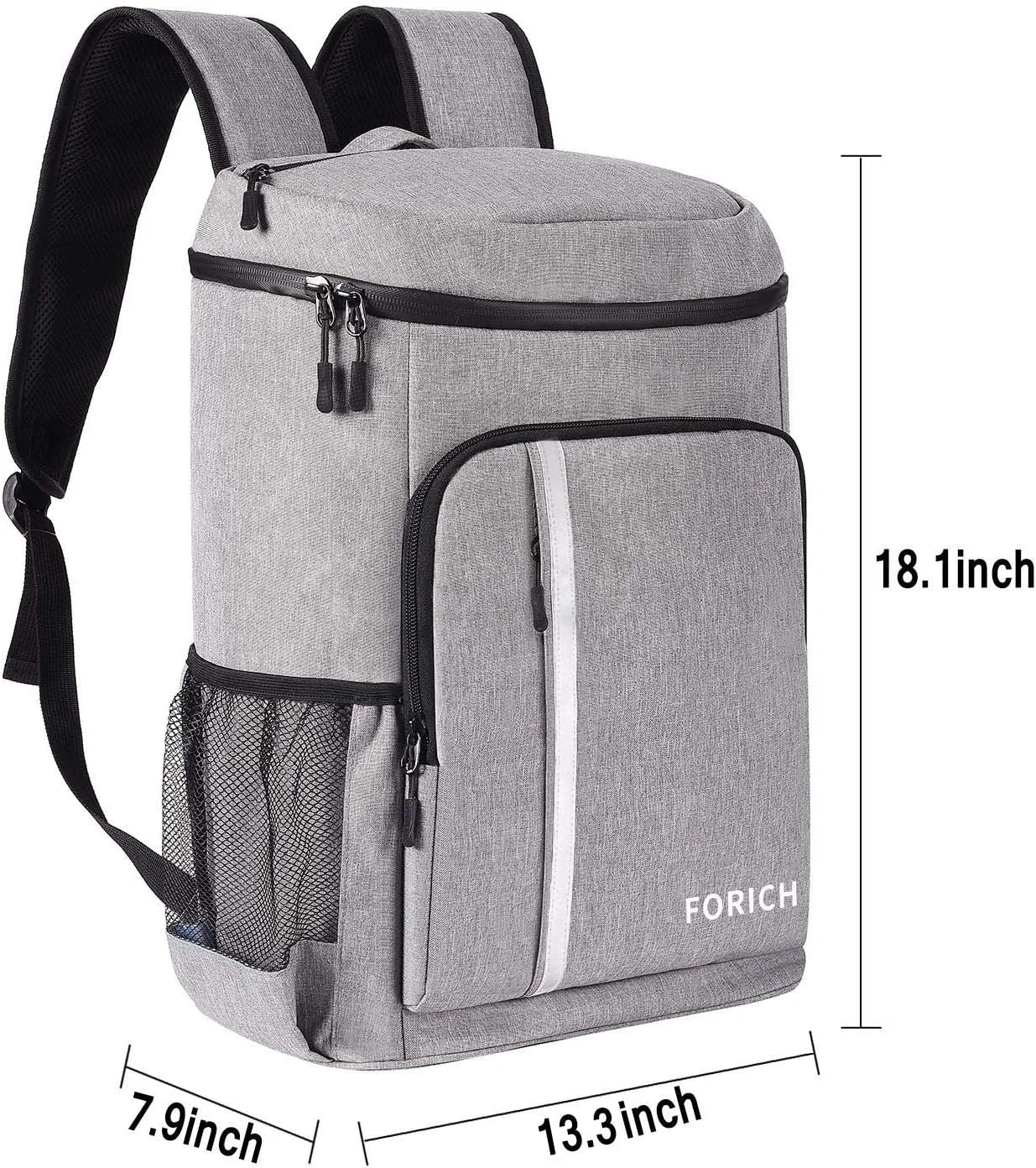 Leakproof Insulated Waterproof Backpack Cooler - Lightweight Soft Cooler Bag for Men and Women, Ideal for Work, Lunch, Picnics, Camping, and Hiking, Holds 30 Cans