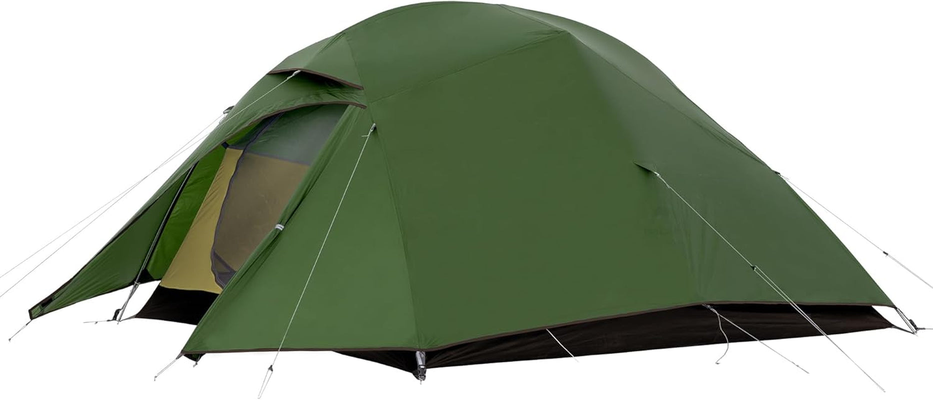 Cloud-Up 3-Person Lightweight Backpacking Tent with Footprint - 3-Season Freestanding Dome for Camping and Hiking, Waterproof Design