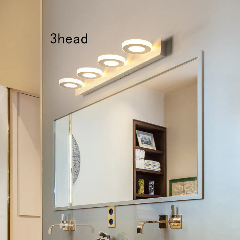 Contemporary Bathroom Vanity Light with Eye-Care Technology