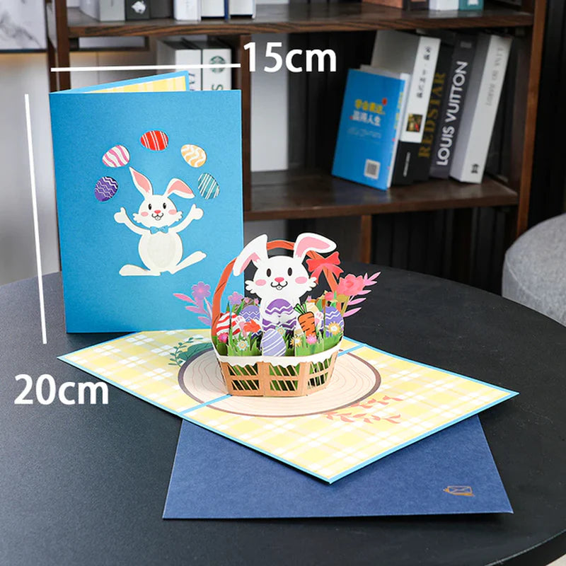 3D Pop-Up Butterfly Unicorn Birthday Card for Children - Adorable Animal Greeting Card for Baby Showers and Special Occasions