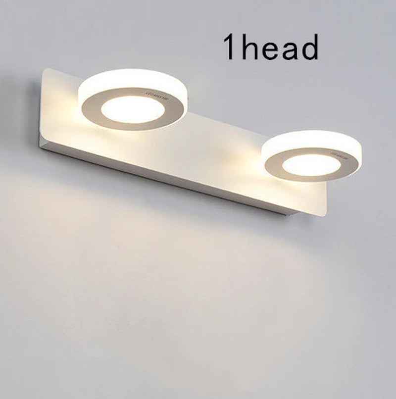Contemporary Bathroom Vanity Light with Eye-Care Technology