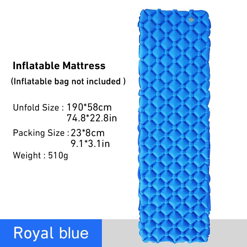 WESTTUNE Ultralight Inflatable Camping Sleeping Pad - Portable Outdoor Air Mattress for Travel and Hiking