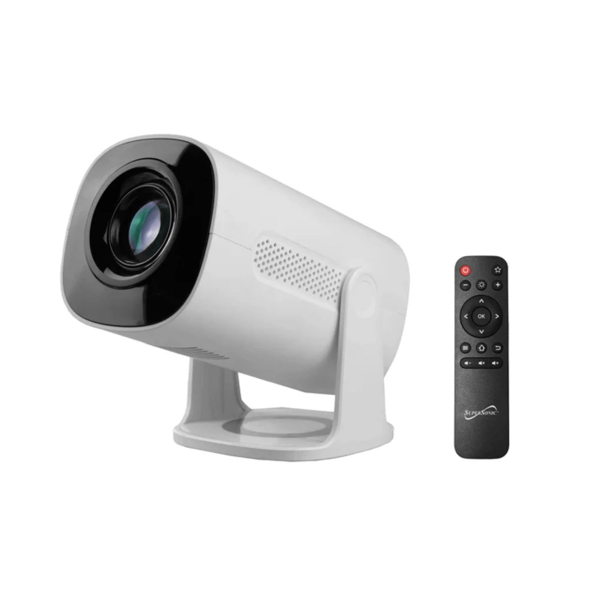 Supersonic Smart Wi-Fi Streaming Projector with Bluetooth Connectivity