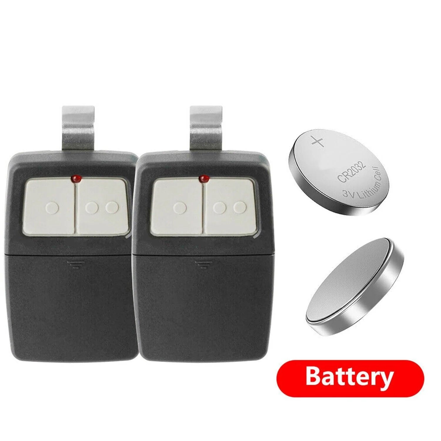 Universal Clicker 375LM 375UT KLIK1U Garage Door Opener Remote - Pack of 2