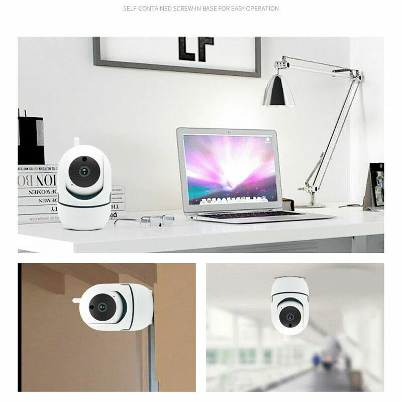 1080P Wireless Indoor Security Camera with Night Vision for Home Monitoring of Babies and Pets