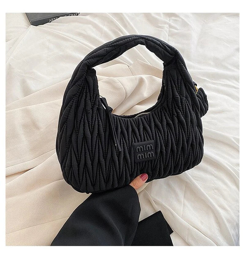 Luxury Designer Nylon Hobo Shoulder Bag for Women - 2023 Evening Tote with Coin Purse