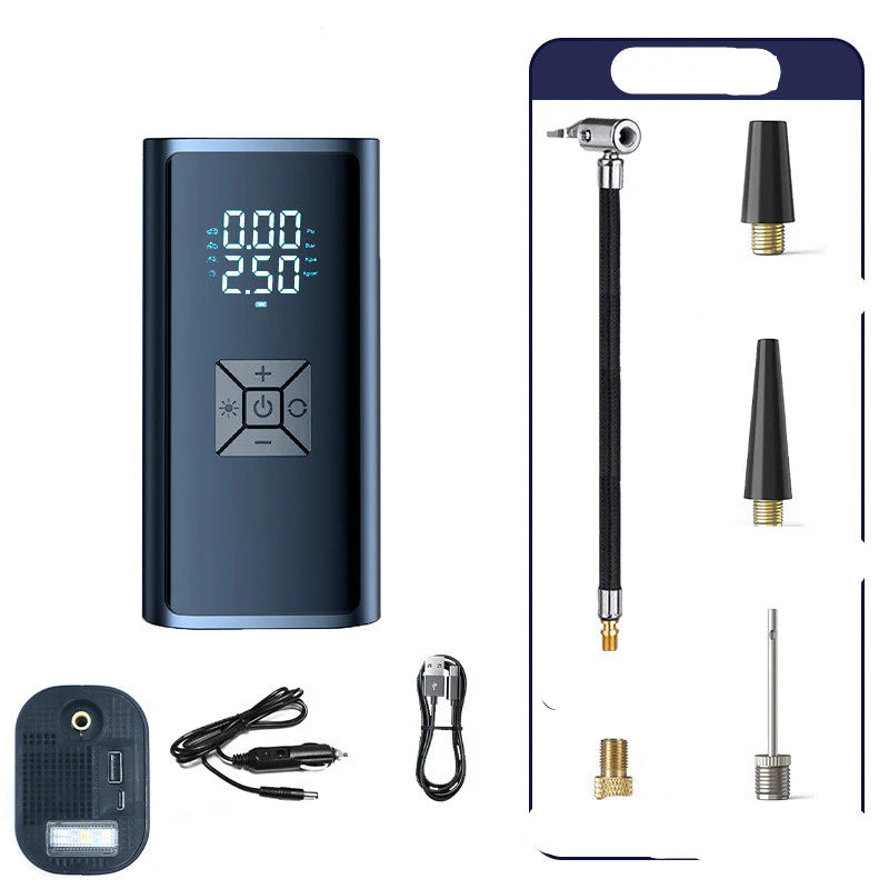Smart Digital Wireless Air Compressor for Automotive Use
