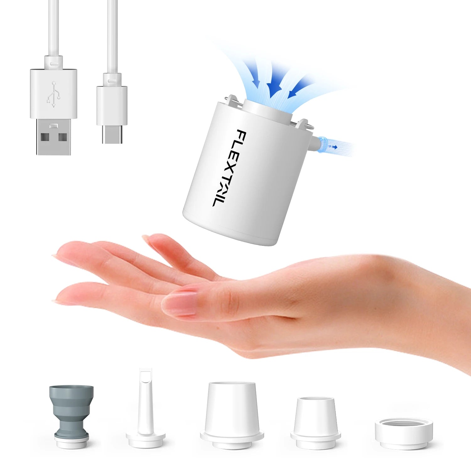 AirPocket Pro - versatile rechargeable mini air pump
