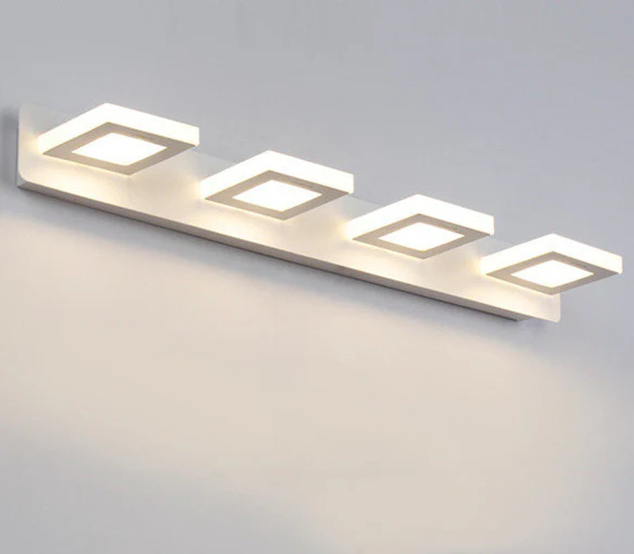 Contemporary Bathroom Vanity Light with Eye-Care Technology