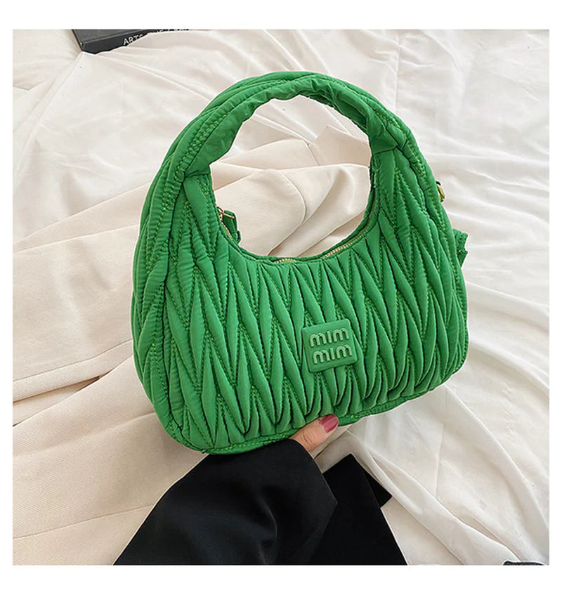 Luxury Designer Nylon Hobo Shoulder Bag for Women - 2023 Evening Tote with Coin Purse