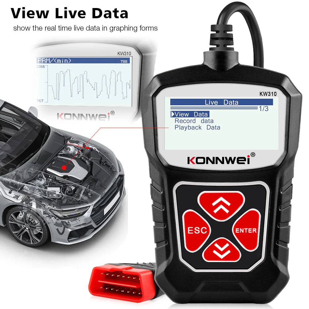 Professional Vehicle Diagnostic Scanner and Auto Scan Tool