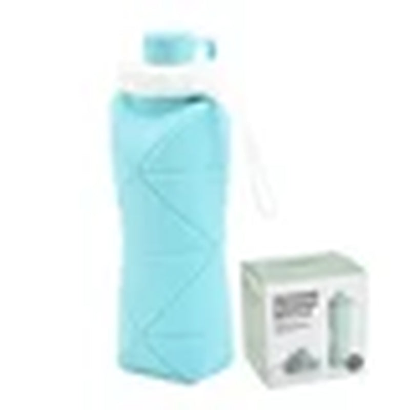 Silicone Collapsible Sports Water Bottle - Large Capacity Leakproof Travel Kettle for Outdoor Camping