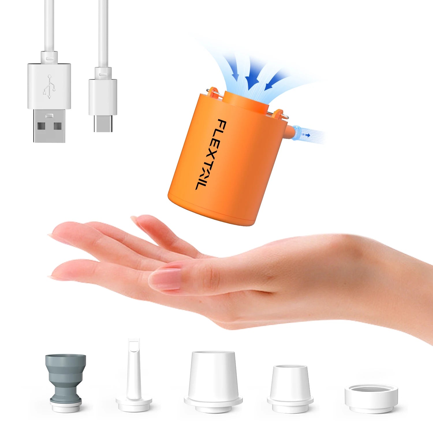 AirPocket Pro - versatile rechargeable mini air pump