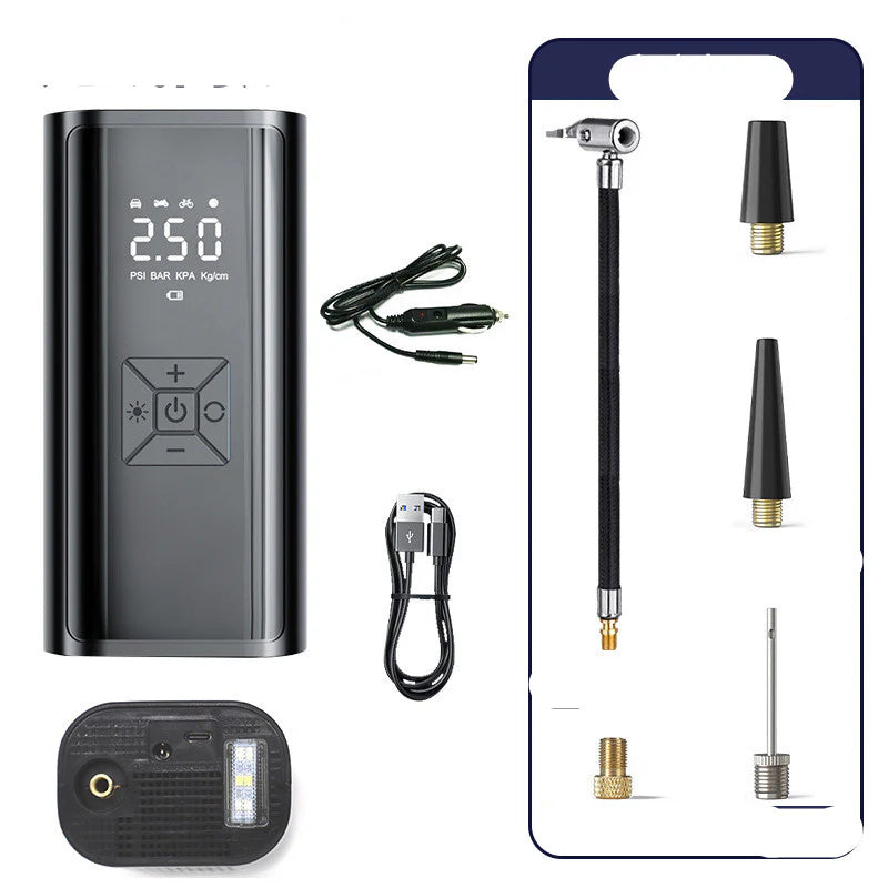Smart Digital Wireless Air Compressor for Automotive Use