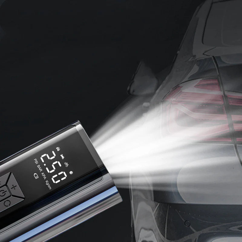 Smart Digital Wireless Air Compressor for Automotive Use
