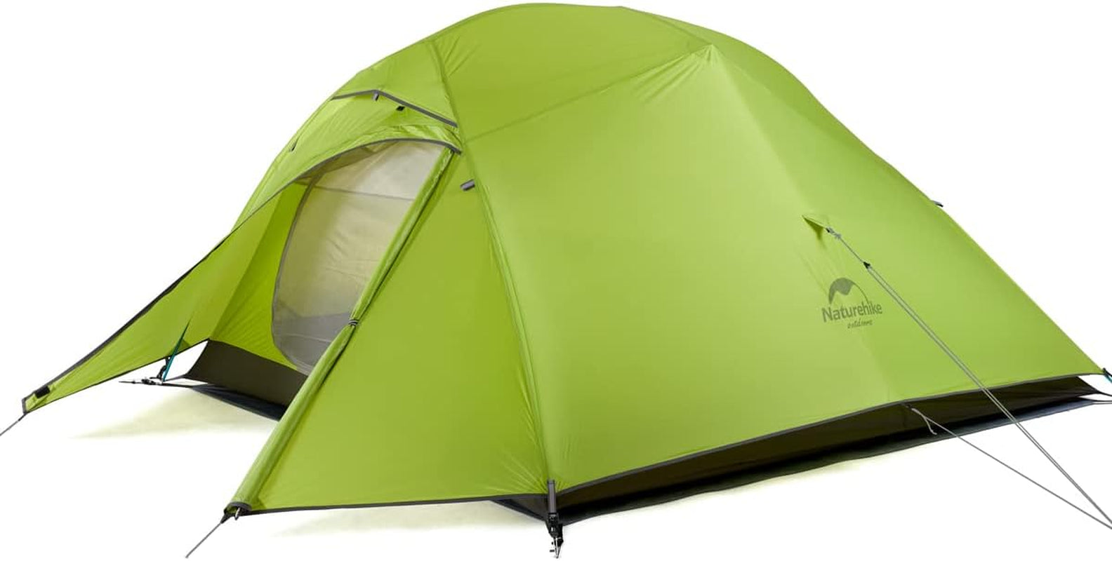 Cloud-Up 3-Person Lightweight Backpacking Tent with Footprint - 3-Season Freestanding Dome for Camping and Hiking, Waterproof Design