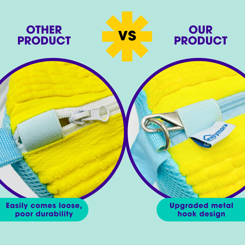 Set of 4 Reusable Shoe Washing Machine Bags with Zipper Lock - Laundry Bags for Washer and Dryer