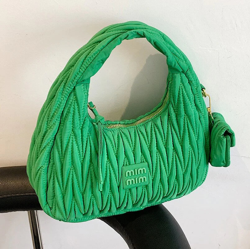 Luxury Designer Nylon Hobo Shoulder Bag for Women - 2023 Evening Tote with Coin Purse
