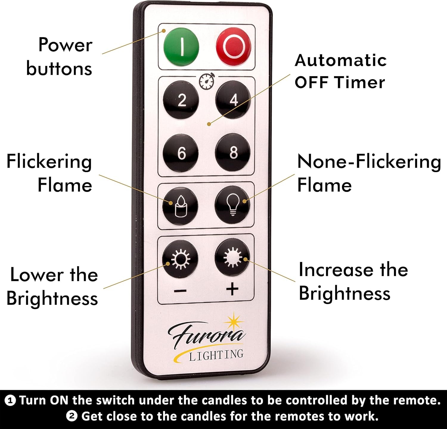 Ivory Real Wax Flameless Candle Set with Remote and Timer, Includes 4 Pillars and 4 Votives, Ideal for Home Décor, Batteries Included