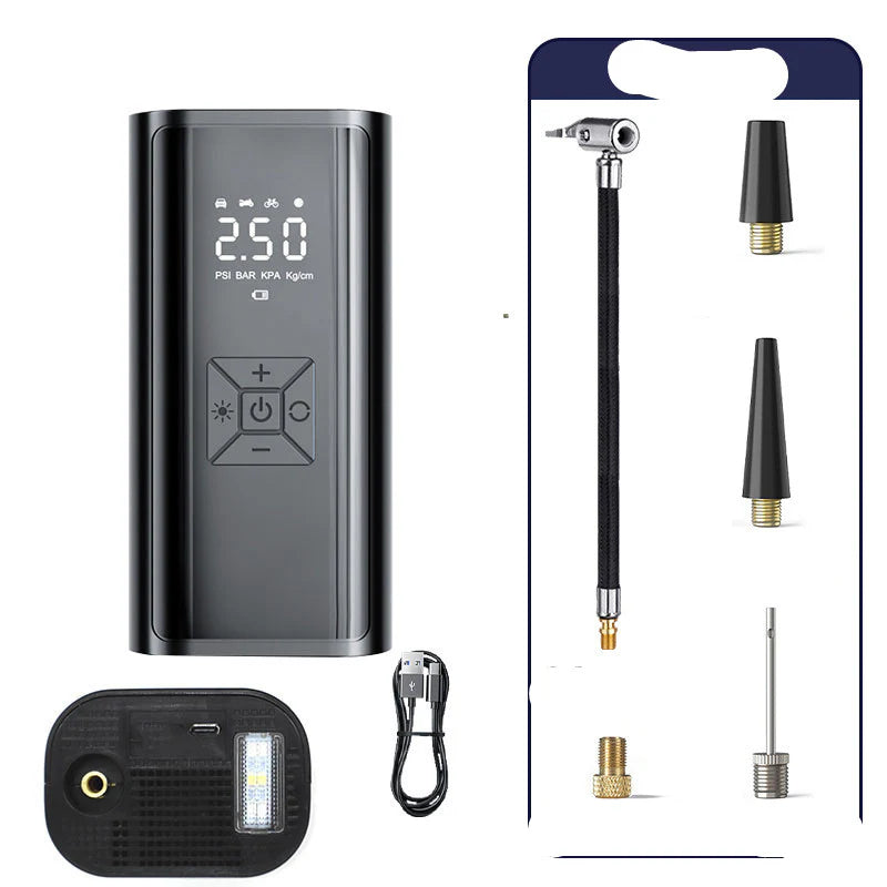 Smart Digital Wireless Air Compressor for Automotive Use